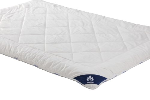 Badenia Bettcomfort 03691060154 Steppbett Irisette Merino wash Duo 200 x 200 cm wei&szlig; Preisvergleich