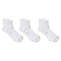 All Pro Maxspun Cotton Ankle Socks(8-14) - White