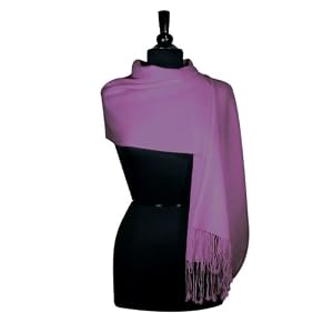 Buy 100% Pashmina Lavender Light Purple Shawl Wrap. Woman's Scarf. by Choosy Shopper