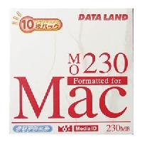 イーサプライズ データランド MO 230MB MACフォーマット 10枚パック DLMO-230MP10
