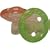 Gerber NaturalFlex Silicone Pacifier - Pink-green