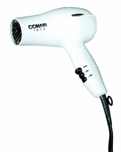 Conair 247XN 1875-Watt Hair Dryer, White