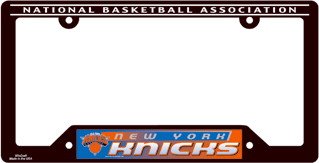 New York Knicks License Plate Frame (NBA, 2-Pack)