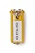 DURABLE Key Tags, Yellow - 6 Pack (195704)