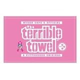 Pittsburgh Steelers Official Limited Edition Myron Cope's Pink Breast Cancer Awareness Terrible Towel