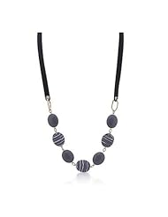 Symmetrical Stripes Necklace