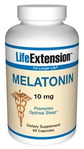 Life Extension Melatonin | 10 mg 60 capsules ( Multi-Pack)