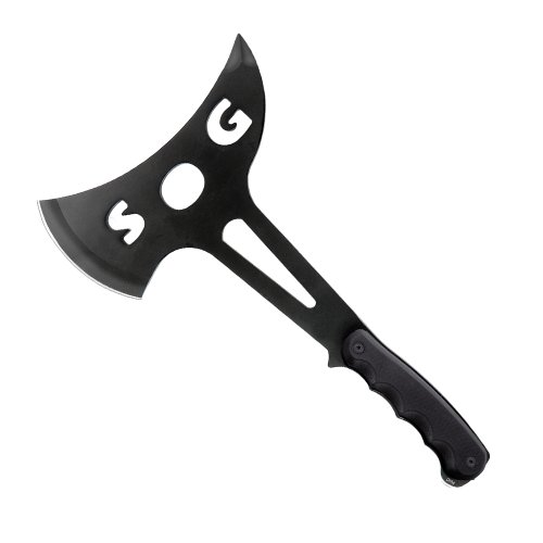 SOG Specialty Knives & Tools F02T-N Battle Ax, Black Hardcased