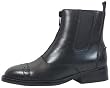 Smoky Mountain Kids Leather Zip Paddock Boot with Elastic Gores