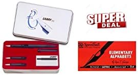 Lamy Calligraphy Set Pen Sets - Black L15S w/ Speedball Elementary Alphabet