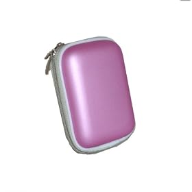 Waterproof Hard Camera Case for Canon Powershot SX230 SX220 SX210 IS,A3300 A3200 A3100 A3000,A2200,A800,A495,A490,IXUS S90 S95 Digital Camera(Pink)