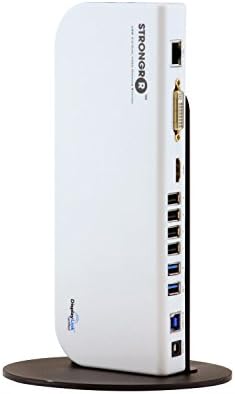 LB1 High Performance New Universal Docking Station for Sony VAIO Tap All-in-One Touchscreen SVJ20215CXW 20-Inch Desktop Docking Station with Dual Video VGA/DVI/HDMI and Gigabit Ethernet Adapter 2xUSB 3.0 Ports (with 1 Fast Charging Port) 4xUSB 2.0 12V/2A AC Adapter