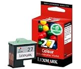 Electronics : Lexmark #27 / 10N0227E Moderate Use Color Print Cartridge