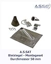 A.S.SAT Bleiziegel-Montageset Durchmesser 50 mm