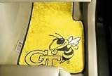 Georgia Tech Yellow Jackets universal fit Carpet 2 Pc Car Floor Mat (Rug)