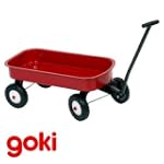 Chariot � tirer en m�tal Rouge 50 cm...