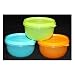 Tupperware Ideal Little Kids Bowl Set of 3 with Seals