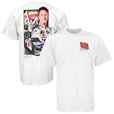 #88 Dale Earnhardt Jr. White 2008 Bud Shootout Win T-shirt