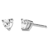 UnAmourdeBijoux - Boucles d'oreilles femme - Argent et oxyde de zirconium