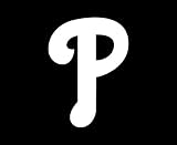 Philadelphia Phillies 5" WHITE vinyl decal sticker