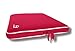 Be.ez LA Robe Sleeve for MacBook Pro 15-Inches (Red Kiss/White)