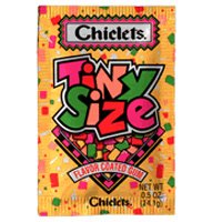 Childrens Toyshop  Gourmet Food : Cadbury Adams, Chiclets Gum Tiny Size - 20 Packs