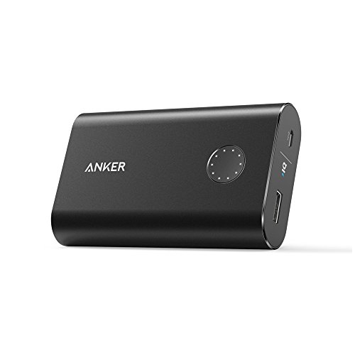 [One of the Most Powerful 10000mAh Power Bank] Anker PowerCore+ 10050 Premium Aluminum Portable Battery Charger with Qualcomm Quick Charge 2.0 Technology