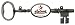 Houston Astros Key Holder w/logo insert