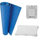 New Cta Nintendo Wii Fit 3-In-1 Combo Kit Wii Balance Board Mat Li-Ion Battery Pack Silicone Sleeve