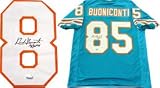 Nick Buonicouti HOF 01" Autographed Miami Dolphins Jersey"
