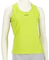 ASICS Damen GRIFFITH printed singlet, neon lime