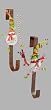 Gifted Snowman Metal Wreath Hanger Gifted Snowman Metal Wreath Hanger