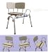 Sliding Transfer Bench with Swivel Seat