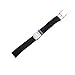 Mokingtop® New 22mm Waterproof Silicone Rubber Watch Strap Band Deployment Buckle