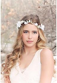 Buzba Cherry Blossom Flower Crown, Wedding Headpiece, Woodland Flower, Bridal Hair Flower, Rustic Wedding, Bridal Headband