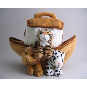 Plush Animal Noah's Ark Animal Set Kids Child Toy by 