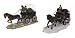ACE Hardware (PORCELAIN) K0400A-1XMAS HORSE AND WAGON