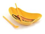 Precidio Objects 9411H96-AM107 Andy Warhol Banana Bowl Set Including 2 Bowls and 2 Spoons