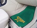 Dallas Stars 2-pc Printed Carpet Car Mats 18x27 " "