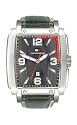 Tommy Hilfiger Men's Black and Red Nylon Strap Watch #1790659