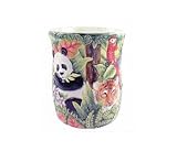 Jungle Animals - Zebra+Elephant Bathroom Waste Basket/Trash Can