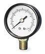 Industrial Grade 5WZ23 Pressure Gauge, 2 In, 0 to 200 Psi