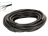 C�ble d'alimentation H05VV-F - 3 x 1.5mm, NOIR, 10m