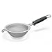 Kitchen Colander Strainer w/ 5 inch Silcone Handle in Stainless by Polder Home Tools