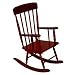 KidKraft Spindle Rocking Chair - Cherry