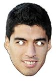 Luis Suarez Celebrity Cardboard Face Mask