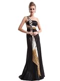 Ever Pretty One Shoulder Ornament Printed Trailing Evening Gown 09634