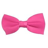 Solid Hot Pink Bowtie