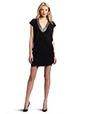 Nicole Miller V-Neck Embellished Tunic