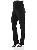 MENONOVE easy Pantalón Premamá (Negro Lavado)